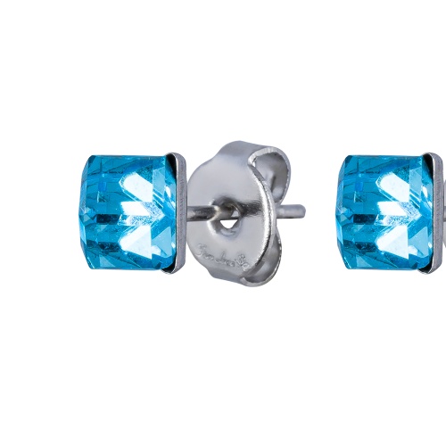 Пусеты Fiore Luna  Aquamarine, SWE2127/1 A S фото 3